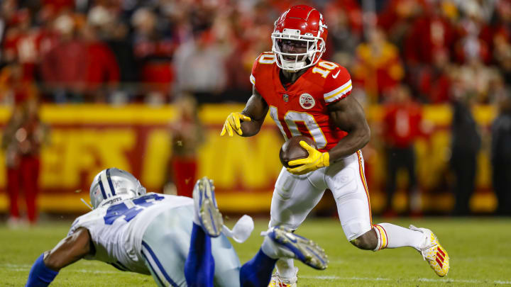 ¿Qué sucede cuando cambia el receptor abierto de los Kansas City Chiefs?